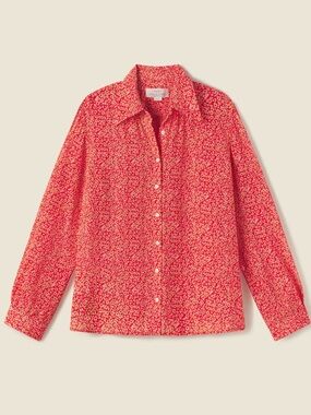 NWT Trovata Lily Shirt, Rio Daisy, Small